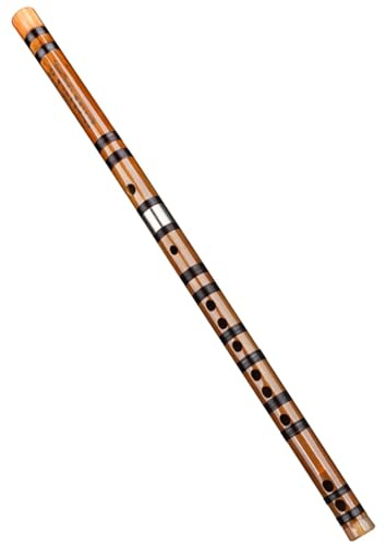 Flauta de bambú, Flauta Instrumento de flauta de bambú Principiante Tocando profesional Flauta transversal de estilo antiguo Flauta de bambú for principiantes(E-Key)