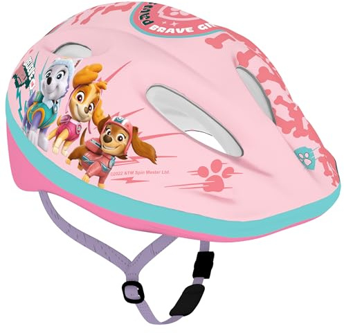 Paw Patrol Skye Liberty Everest children's bike helmet, girls, pink, adjustable 52-56 cm (Pink)