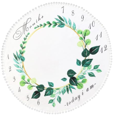 NUOBESTY Couverture Garçon Fille Délicate pour Couette Confortable Lange Élégant Blanc Et Vert Couverture Berceau Douce