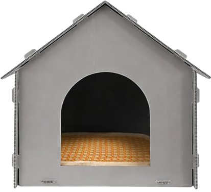 Casa per gatti all'aperto - Tenda animale impermeabile chiusa con tappeto,Casa per gatti fuori | per gattini Niche Inverno Terrazza Giardino Patio