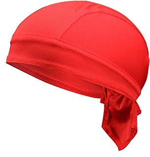 Cicilin Bandana Durag Ciclismo Cappellino Sotto Casco Cranio Regolabile Ciclismo Cappello Quick Dry Sport Copricapo per Uomo Donna