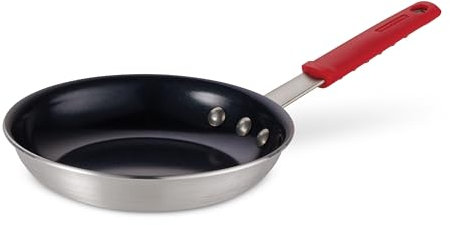 Tramontina Professional 8-Inch Ceramic Non Stick Small Frying Pan, Heavy-Gauge Aluminum Skillet with Ceramic Nonstick Coating, Dishwasher and Oven Safe, Black