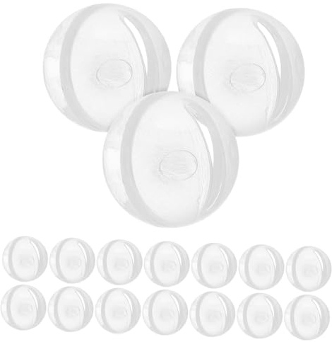 iplusmile 30 pièces Grelots Plastique pour Jouets Garçon Fille et Poupées Boules Noisemaker pour Stimuler le Développement Auditif des Nouveaux-nés Accessoires DIY pour Réparation et