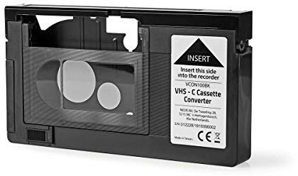 ADATTATORE VHS / VHS-C per cassette VHS Compact