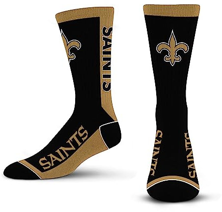 Fanatics For Bare Feet MVP NFL Team Socks Socken (40-46, New Orleans Saints)