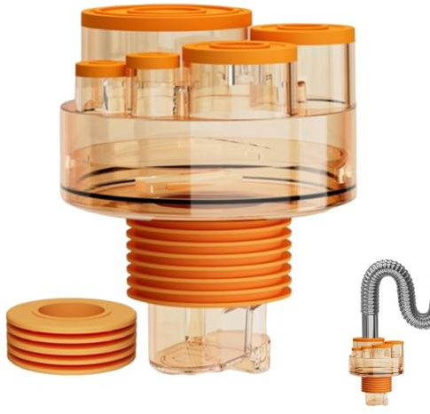 Sellos de manguera de drenaje de la máquina de lavar,Juntas de manguera de drenaje de lavadora | Anillo de sellado antiolor para tuberías de drenaje de suelo - Anillo de sellado para manguera versátil