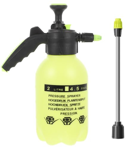 ROMISBABA Annaffiatoio Portatile da Giardino con Spruzzatore Pressione Design Pompa per Nebulizzazione e Getto Diretto Resistente e Leggero per Piante e Fiori in Casa e Outdoor Facile e