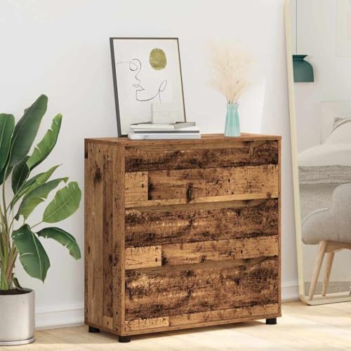 Genérico Armario de Almacenamiento Madera Vieja 80 x 31 x 81 cm,Mobiliario,Armarios y Almacenamiento,Taquillas y armarios de Almacenamiento,Marrón,888855