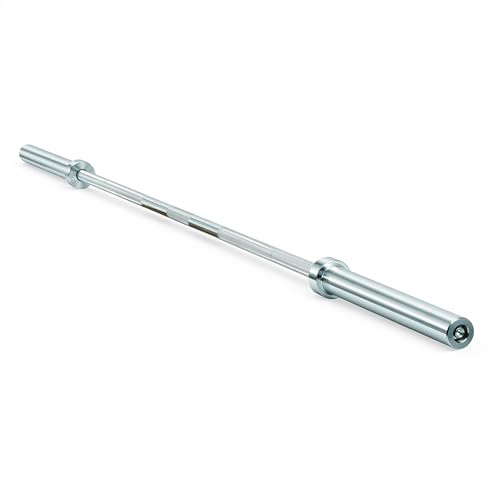 CAP Barbell 44 lb Olympic 7 ft Bar, 28mm Grip Diameter, Bronze Bushings, Chrome