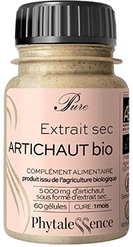 Phytalessence Pure Artichaut Bio 60 Gélules