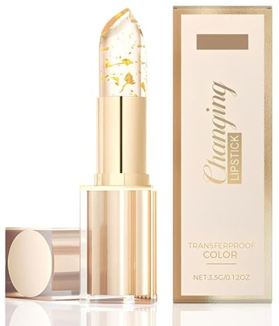 AYVRUOP Changement de Température Rouges à Lèvres Changeant de Couleur, Hydratant & Brillant, Effet Juteux Tenue Précise, Texture Crème Fondante, Confort Végétal