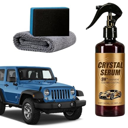 Spray Per Rivestimento Ceramico Per Auto - Protezione UV Con Finitura Lucida E Durezza 9H | Sigillatura In Ceramica | Protezione Vernice Per Cerchioni In Vetro Del Parabrezza Cura Del Veicolo Protezio