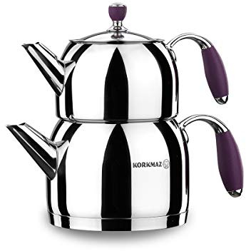 Korkmaz Flora Midi Teekocher Violett 2,2 lt