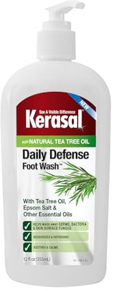 Kerasal Daily Defense Fottvätt Daglig rengöring med Tea Tree Oil 340 ml