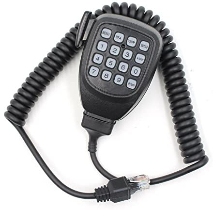 TECKEEN Hållbar mikrofon för QYT KT-8900 KT-UV980 KT-7900D KT-780plus mobil radio