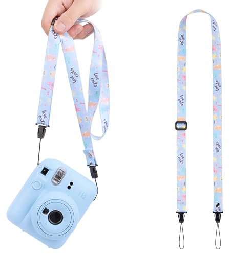 Cinghia per fotocamera e bambino, tracolla compatibile con Fujifilm Instax Mini, Sony ZV-E10, ZV-1, ZV-1F e Vlogging fotocamera
