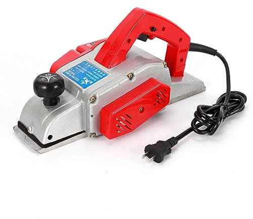 Cepillo eléctrico para madera, 90 mm de ancho, hoja de acero de agarre suave, clase II, 1300 W