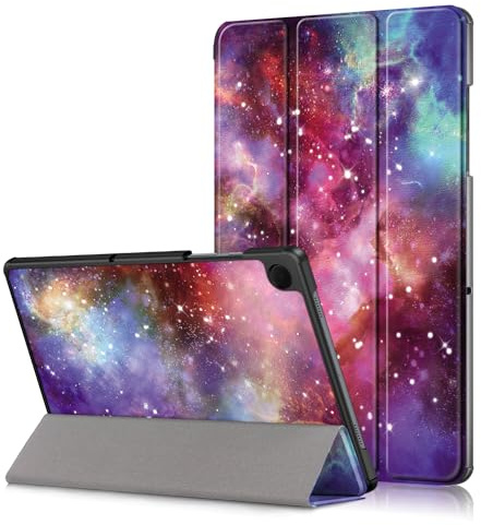 TOPCASE Magnetiskt smalt fodral kompatibelt med Samsung Galaxy Tab A9 Plus/A9+ 11 tum SM-X210 X216 X218 surfplatta tredelat fodral med funktionsstativ och automatisk vila/vakna, Galaxy