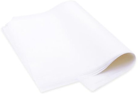 Tabanzhe 50 Sheets 20 * 30cm Brown Pre-Cut Baking Parchment Paper - Non-Stick, Unbleached, Dual-Sided Siliconized, Recyclable Oven Safe Sheets for Kitchen Cooking and Catering (Brown or White)