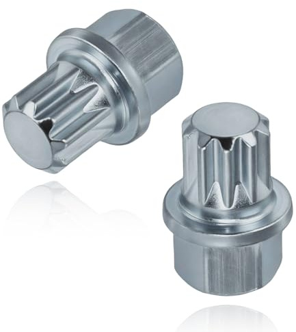 Mtuiewo 2 PCS ABC0/10PT Wheel Lock Nut Key, Anti-Theft Lug Nut Removal Tool, Secure Wheel Nut Remover Key Socket S3057