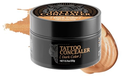 Cushion Correttore Di Colorazione Tatuaggi Pulsanti Cicatrici , Occhiaie Trucco Impermeabile Per Tatuaggi, Cicatrici, Lividi, Vitiligine | Crema Camouflage Cutanea Lunga Durata