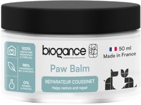 Biogance - Baume Coussinets et Truffe - 50 ML - Produit de Soin pour Chien et Chat - A Base de Beurre de karité et d’Huile de Coco - Convient à Toutes Races de Chiens et Chats