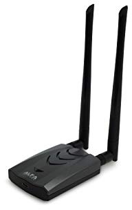 Alfa Network Nueva versión TYP-C WiFi USB, Adaptador de Wi-Fi inalámbrico de Doble Gama AC1200 de Doble Gama W / 2X 5dbi Antenas externas - 2.4GHz 300Mbps / 5GHz 867Mbps