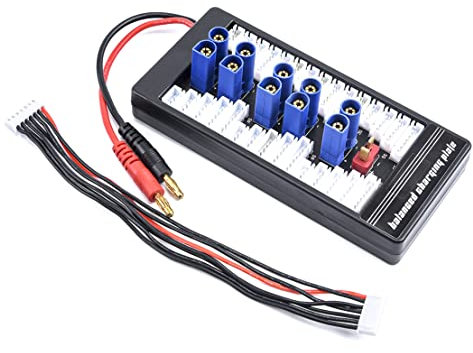 YoungRC EC5 Parallel Charging Board 2S-6S Lipo Battery Balance Charge Board Expansion Board for RC Drone Helicopter Battery Charger