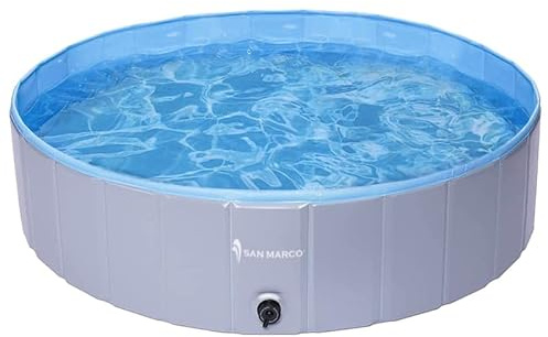 Vasca da balcone fuoriterra anche per cani diametro 160 cm