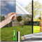 HONLONE Window Film Privacy One Way Clear Privacy Film For Glass Windows Reflective Window Mirror Film Anti Glare Window Tint Film Sun Blocker Privacy Window Film See Out Not In
