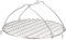 Alipis Accessorio per Pentole a Vapore Griglia Rotonda per Cottura a Vapore Friggitrice Ad Aria Vassoio per Cottura a Vapore Design Leggero