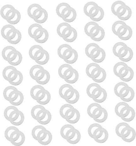 WRITWAA 200stücke Brillen-unterlegscheiben Aus Metall Randlose Brillenscheiben Als Ersatz Für Brillenreparaturzubehör Passend Für Sonnenbrillen Und Brillenrahmen