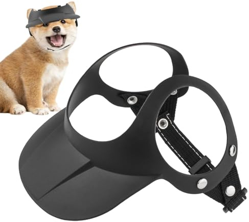 Cappello da sole per cani, protezione solare per animali domestici, cappello da baseball da spiaggia, regolabile, traspirante, con fori per le orecchie, per cani di piccola taglia e gatti, grazioso