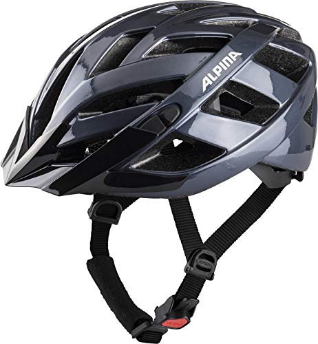 ALPINA PANOMA Classic - Leichter, Optimal Belüfteter Touren Fahrradhelm Mit Optionalen LED-Licht Für Erwachsene, Indigo, S (52-57 cm)