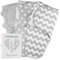 Comfy Cubs Swaddle Decke Baby Boy einfach Adjustable 3er-Pack säuglingsschlafsack wrap Neugeborene (3-6 Monate - Grey, Groß)