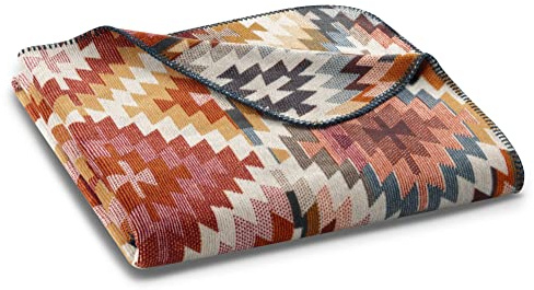 biederlack Wohndecke Nomad Baumwollmischung bunt Größe 150x200 cm