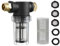 TWSOUL Vorfilter für Garten, 3/4 Pipeline Filter, Pumpen mit 40/100 mesh Edelstahlsieb, Hoher Durchfluss Pipeline Filter, Wasserpumpe Filter für Gartenbewässerung (3/4 (100 Mesh + 40 Mesh))