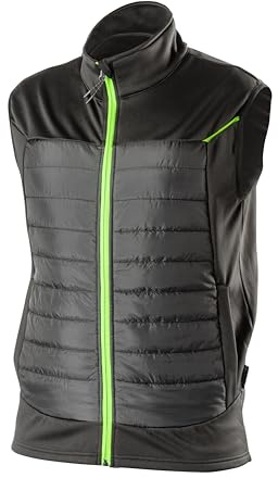 Högert - Gilet ibrido da uomo Mads in nero, multicolore, S