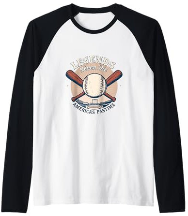 Legenden sterben nie — Hommage an den Baseball Raglan