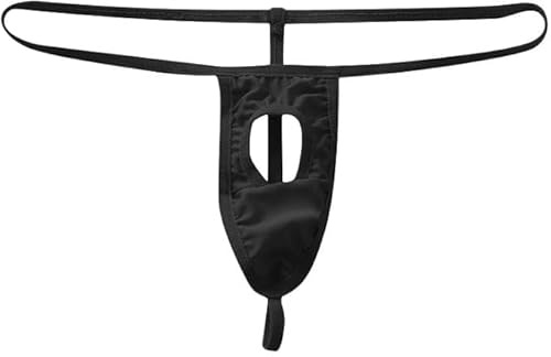 Bommi Fairy String Brief sexig mini tanga underkläder hål öppning t-byxor rolig present maximal stretchmidja 90 cm. XS-L.