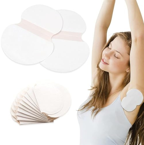 80 Pezzi Pastiglie Assorbi Sudore Uomo Donna,Assorbenti Ascellari Antisudore,Traspiranti e Confortevoli, Vestibilità perfetta assorbenti ascellari per perspirex ascelle