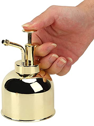 Rostfritt StåL Handtryck VäXt Blomma Vattning Kruka Spray VäXt Spridare Vattenkanna Kruka Med Pump föR Blomma Suckulenta VäXter