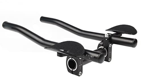 Handlebar Aero Bars Bicycle Support Handlebar Bicycle Aluminium Alloy Armrest Handlebar Triathlon Aero Bicycle Tri Bars Relaxation Handlebar Triathlon Aero Handlebar for Road Bike Mountain Bike