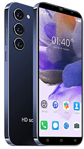 MTGud Offerta giornaliera per smartphone, 5.0 Android 9.0, Telefono Cellulare Dual SIM, 16 GB ROM(Espandibile fino a 128 GB), Doppia Fotocamera, Bluetooth, GPS, Wi-FI (S23+Black)