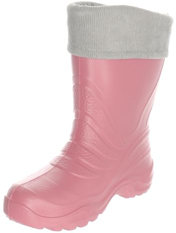 LEMIGO Barn Eva fodrade gummistövlar TERMIX 861, Dusty rosa, 28/29 EU
