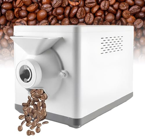 Sweet taize Household Coffee Bean Roasting Machine, Automatic Timing Coffee Roasters, Baking & Cooling Machine, Digital Display, Adjustable Temperature 100-250C°, for Cafe Shop Home, Office