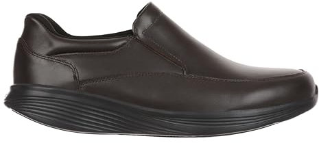 MBT SF-200 Slip On Zapatos de Uso Diario para Hombre sin Cordones. Zapatos para Caminar,anatómicas y Cómodas. Calzado Fisiológico Confort y Estabilidad con Suela balancín sin Cordones. Color Negro