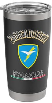Paracadutisti Folgore Bicchiere termico in acciaio inox doppia parete