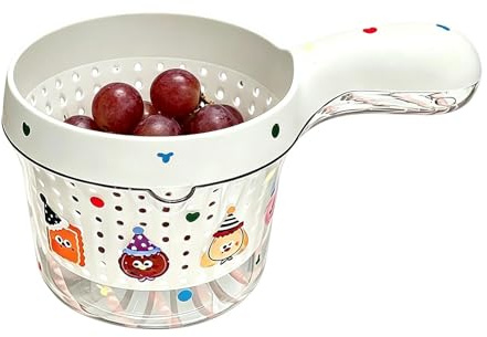 De Frutas Contenedor Portátil Para Cocina De Doble Capa
