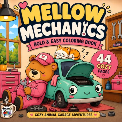 Mellow Mechanics: Cozy Animal Garage Adventures